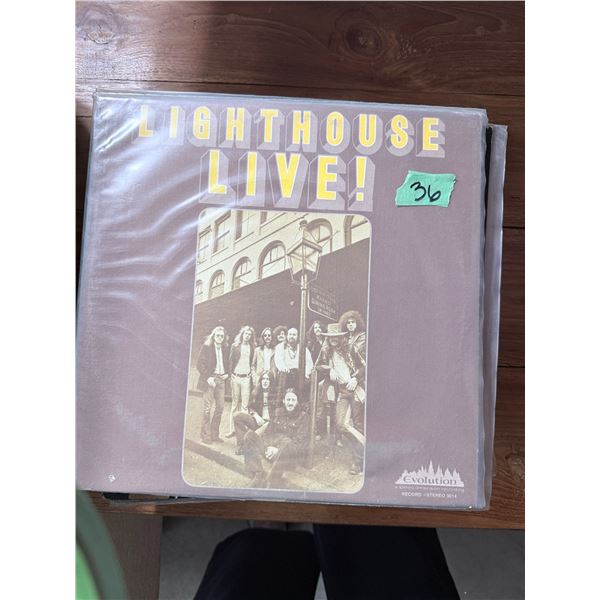 EVOLUTION LIVE! VINYL RECORD