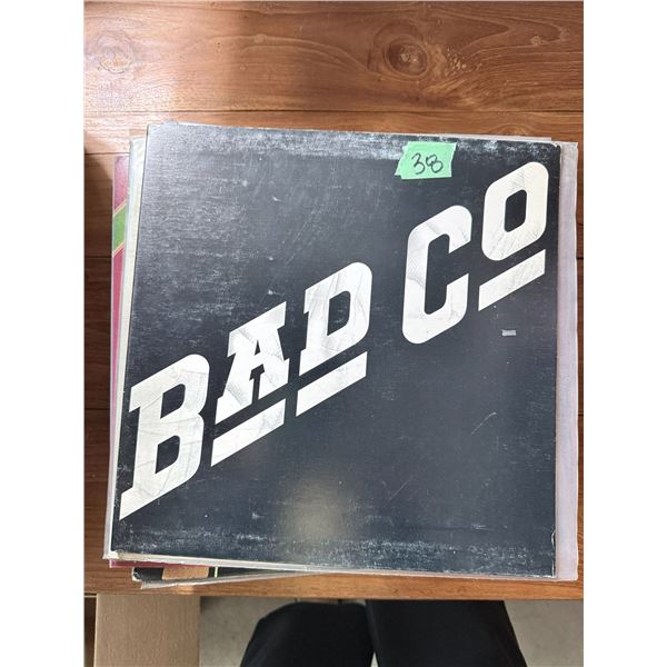 BAD CO VINYL RECORD