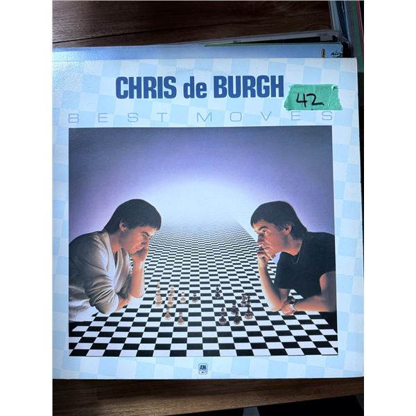 CHRIS DE BURGH BEST MOVES VINYL RECORD