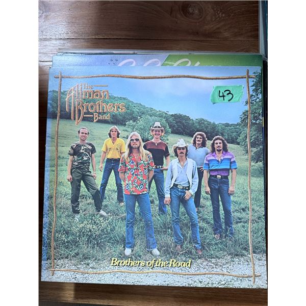 THE ALLMAN BROTHERS BAND BROTHERS OF THE ROAD VINYL RECORD