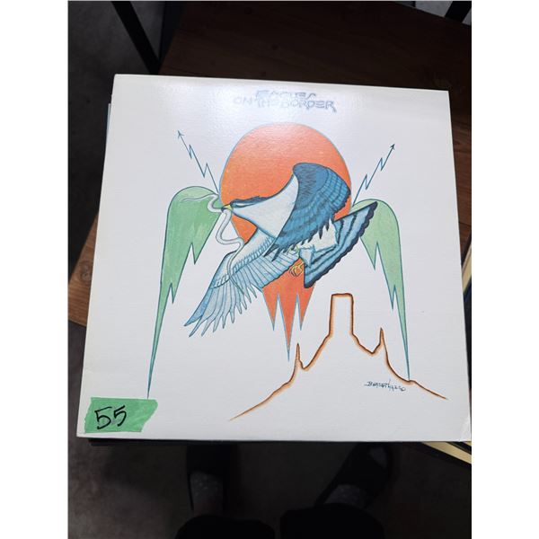EAGLES ON THE BORDER VINYL RECORD