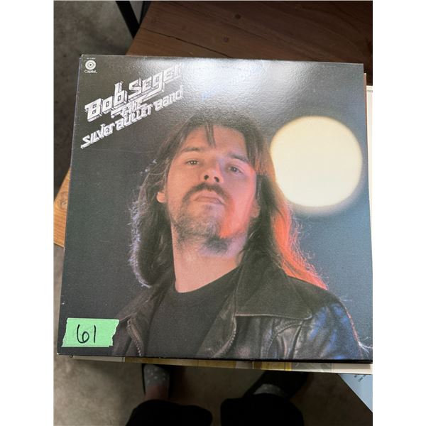 CAPITOL BOB SEGER & THE SILVER BULLET BAND VINYL RECORD