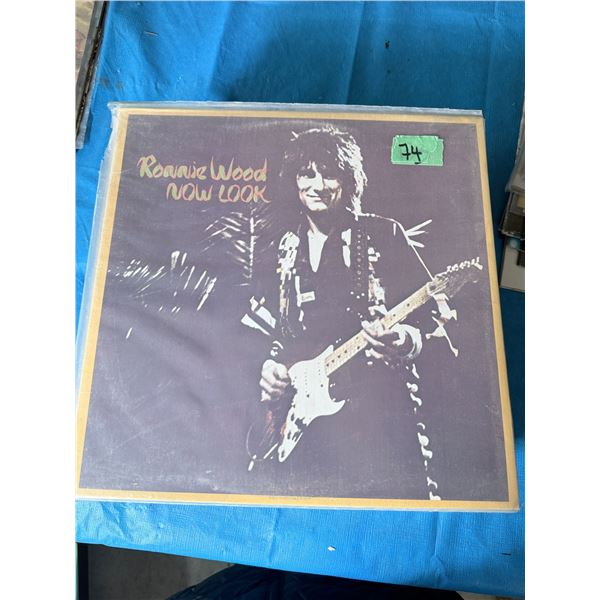 RONNIE WOOD NOW LOOK VINYL RECORD