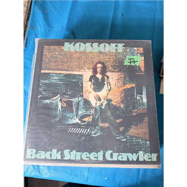 KOSSOFF BACK STREET CRAWLER VINYL RECORD