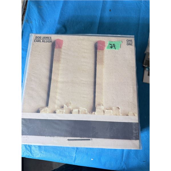 BOB JAMES AND EARL KLUGH ONE ON ONE VINYL RECORD