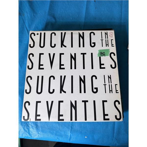 SUCKING IN THE SEVENTIES VINYL RECORD