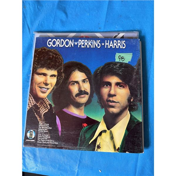 GORDON PERKINS HARRIS VINYL RECORD