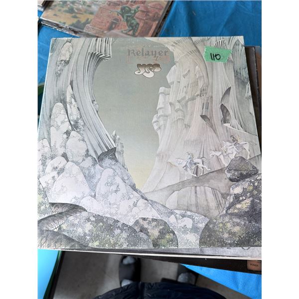 YES RELAYER VINYL RECORD