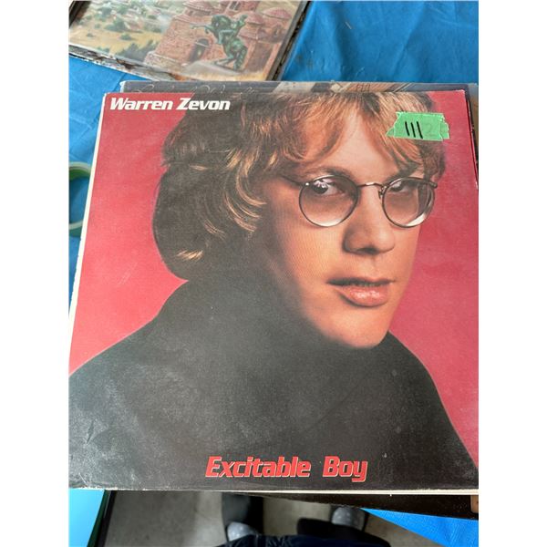 WARREN ZEVON EXCITABLE BOY VINYL RECORD