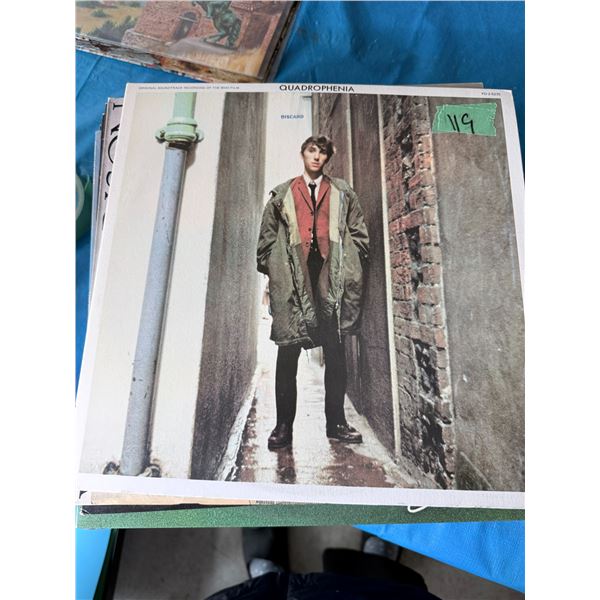 THE WHO QUADROPHENIA SOUNDTRACK VINYL RECORD