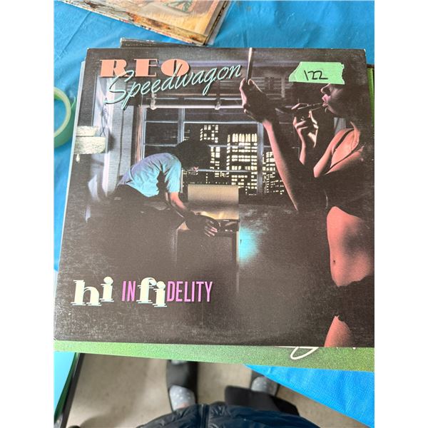 REO SPEEDWAGON VINYL RECORD