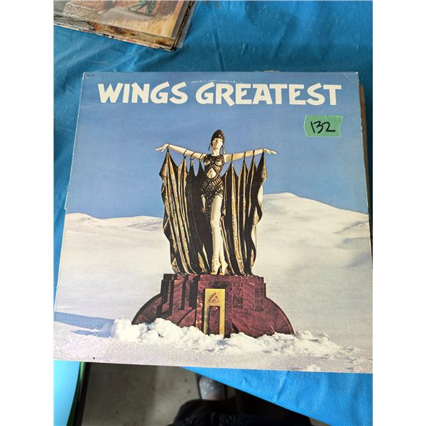 WINGS GREATEST VINYL RECORD