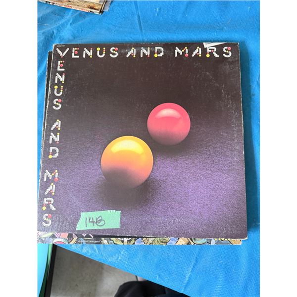 VENUS AND MARS VINYL RECORD