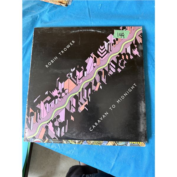ROBIN TROWER CARAVAN TO MIDNIGHT VINYL RECORD