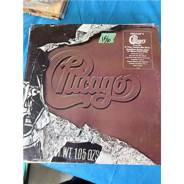 CHICAGO CHICAGO X CHOCOLATE BAR VINYL RECORD