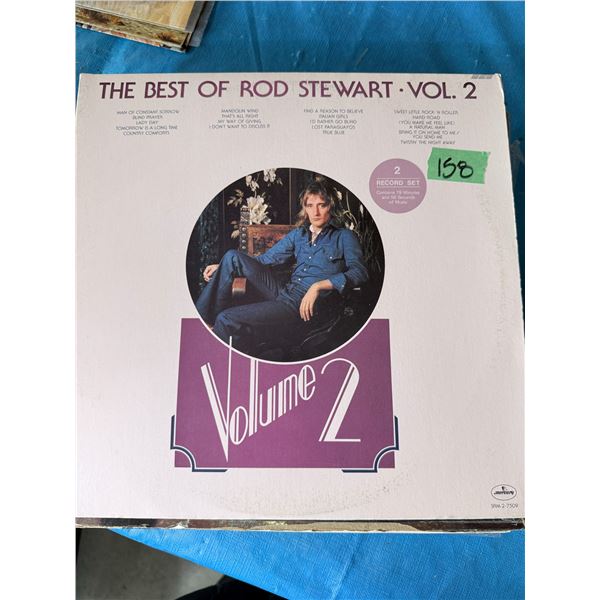 THE BEST OF ROD STEWART VOL. 2 2 RECORD SET VINYL RECORD