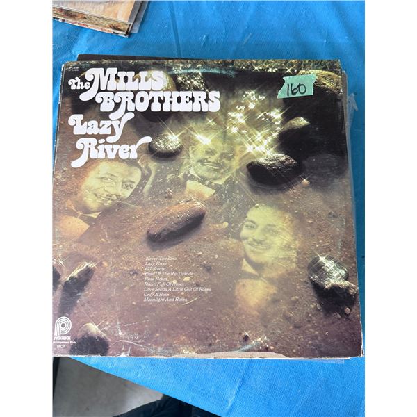 THE MILLS BROTHERS LAZY RIVER VINYL RECORD