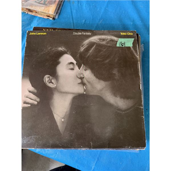 JOHN LENNON & YOKO ONO DOUBLE FANTASY VINYL RECORD