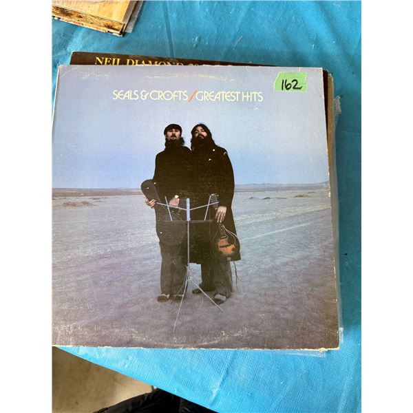 SEALS & CROFTS GREATEST HITS VINYL RECORD