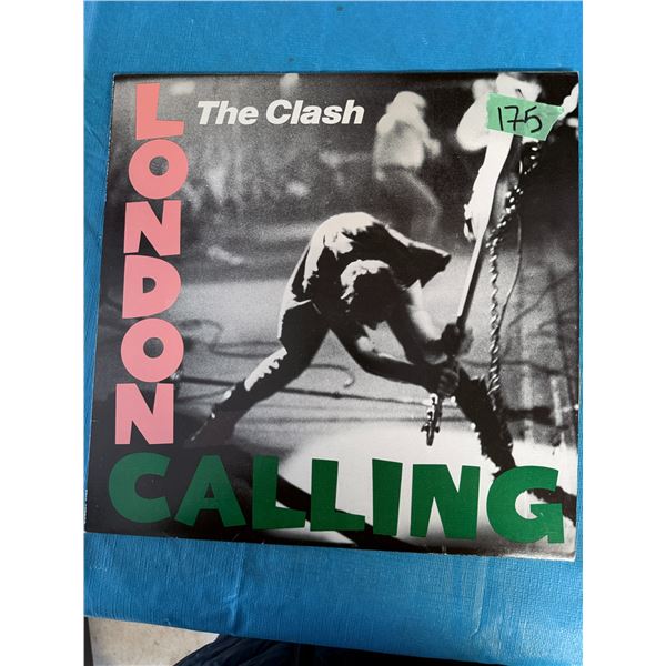 THE CLASH LONDON CALLING VINYL RECORD