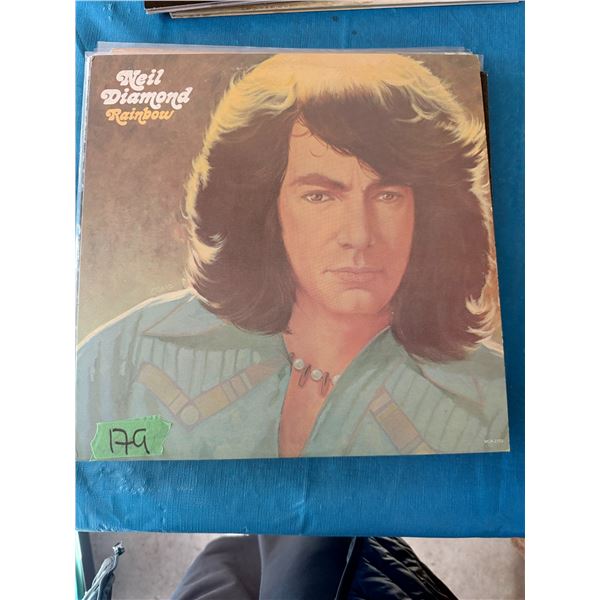 NEIL DIAMOND RAINBOW VINYL RECORD