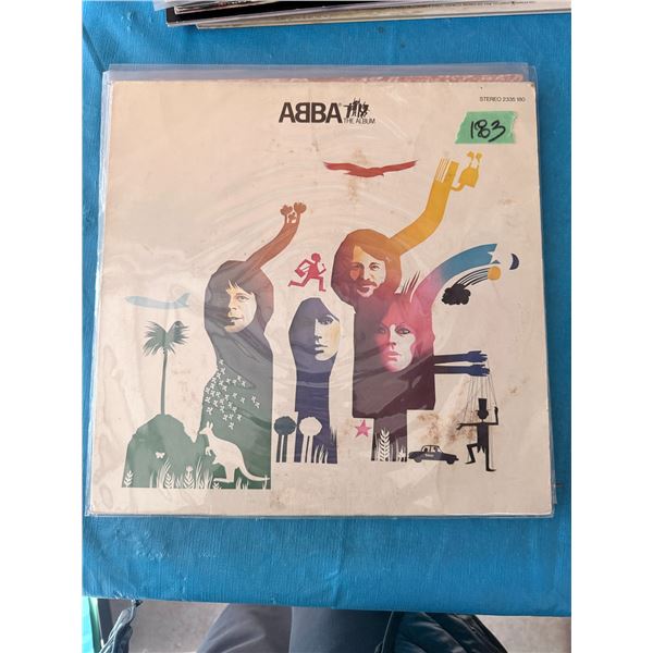 ABBA THE ALBUM VINYL RECORD