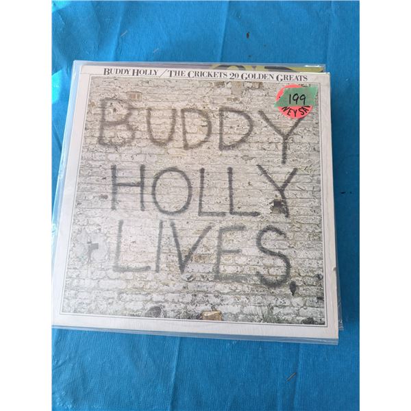 BUDDY HOLLY / THE CRICKETS 20 GOLDEN GREATS VINYL RECORD