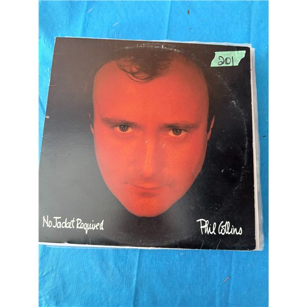 PHIL COLLINS NO JACKET REQUIRED VINYL RECORD
