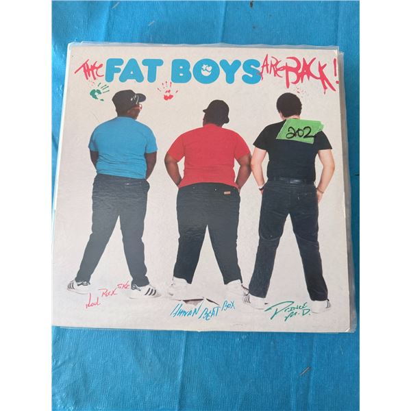THE FAT BOYS ARE BACK! VINYL RECORD