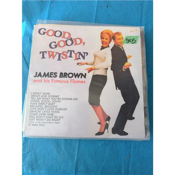 JAMES BROWN AND HIS FAMOUS FLAMES GOOD GOOD, TWISTIN' VINYL RECORD