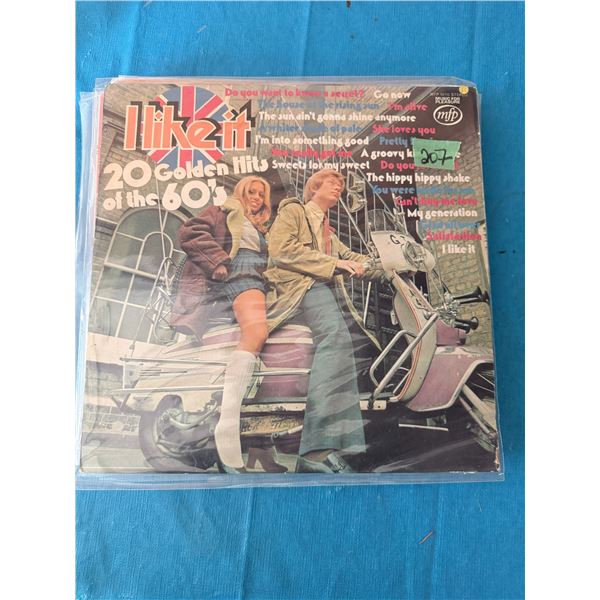 MUSIC FOR PLEASURE I LIKE IT - 20 GOLDEN HITS OF THE 60'S VINYL RECORD