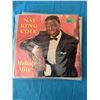 Image 1 : NAT KING COLE MELODY MILE VINYL RECORD
