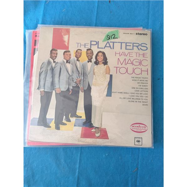 THE PLATTERS HAVE THE MAGIC TOUCH VINYL RECORD