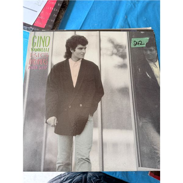 GINO VANNELLI BIG DREAMERS NEVER SLEEP VINYL RECORD