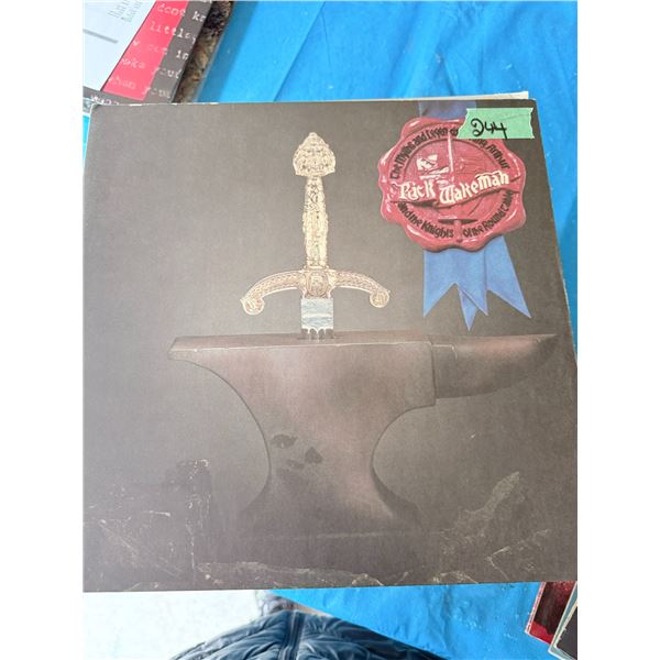 RICK WAKEMAN THE MYTHS AND LEGENDS OF KING ARTHUR AND THE KNIGHTS OF THE ROUND TABLE VINYL RECORD