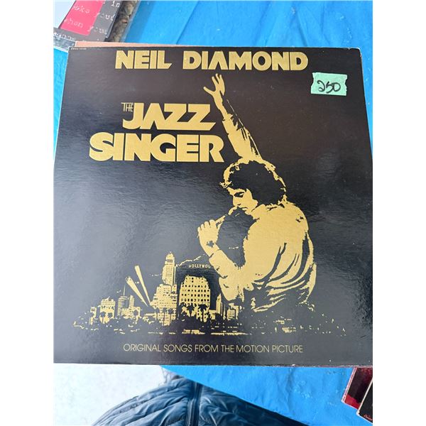 THE JAZZ SINGER ORIGINAL SONGS FROM THE MOTION PICTURE VINYL RECORD