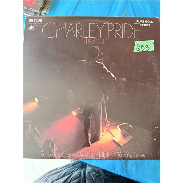 CHARLEY PRIDE IN PERSON VINYL RECORD