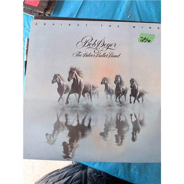 BOB SEGER & THE SILVER BULLET BAND AGAINST THE WIND VINYL RECORD