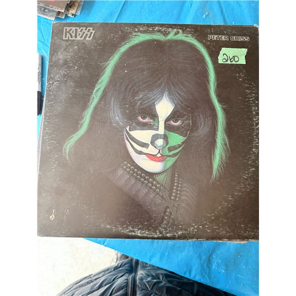 KISS PETER CRISS VINYL RECORD