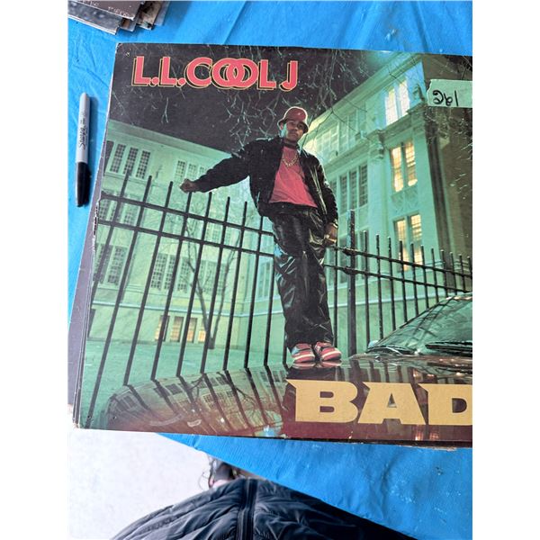 L.L. COOL J BAD VINYL RECORD