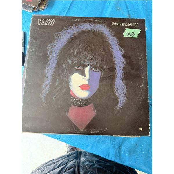 KISS PAUL STANLEY VINYL RECORD
