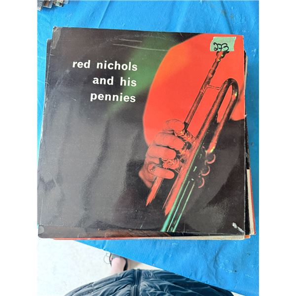 RED NICHOLS AND HIS PENNIES VINYL RECORD