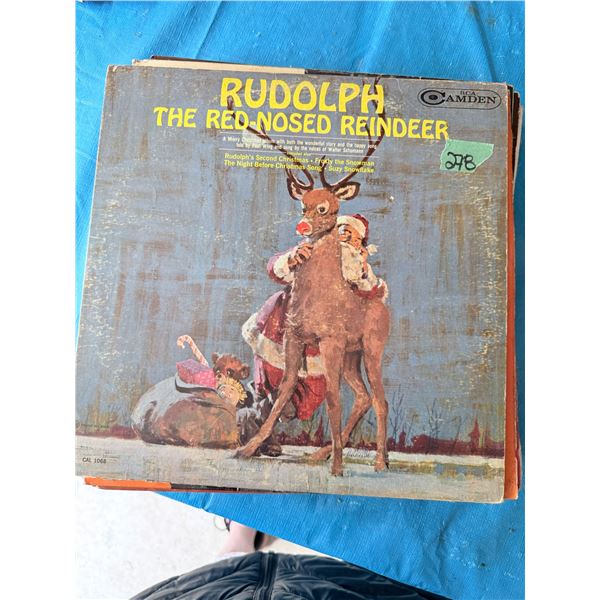 RUDOLPH THE RED-NOSED REINDEER  VINYL RECORD