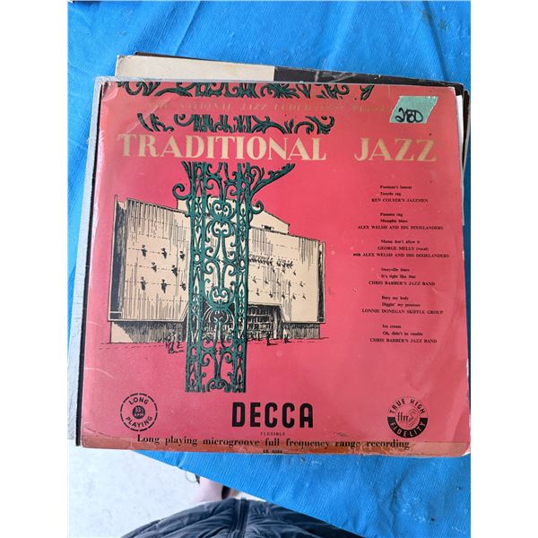 DECCA TRADITIONAL JAZZ VINYL RECORD