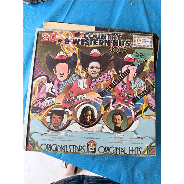 K-TEL 20 COUNTRY & WESTERN HITS VOL. 5  VINYL RECORD