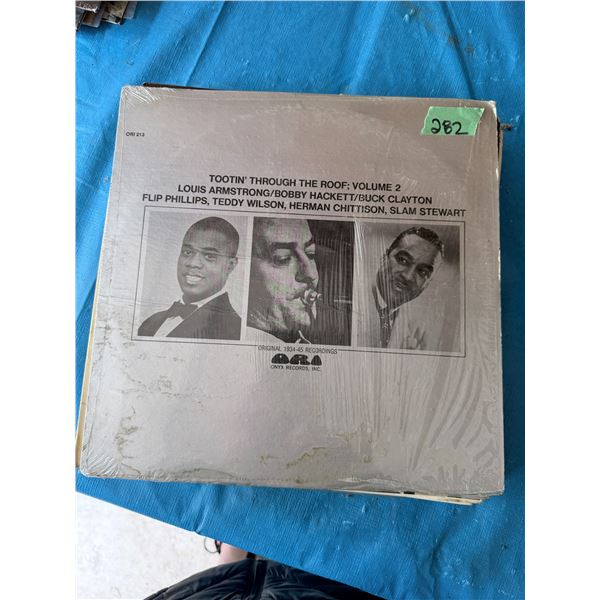ONYX RECORDS, INC. TOOTIN' THROUGH THE ROOF; VOLUME 2 VINYL RECORD