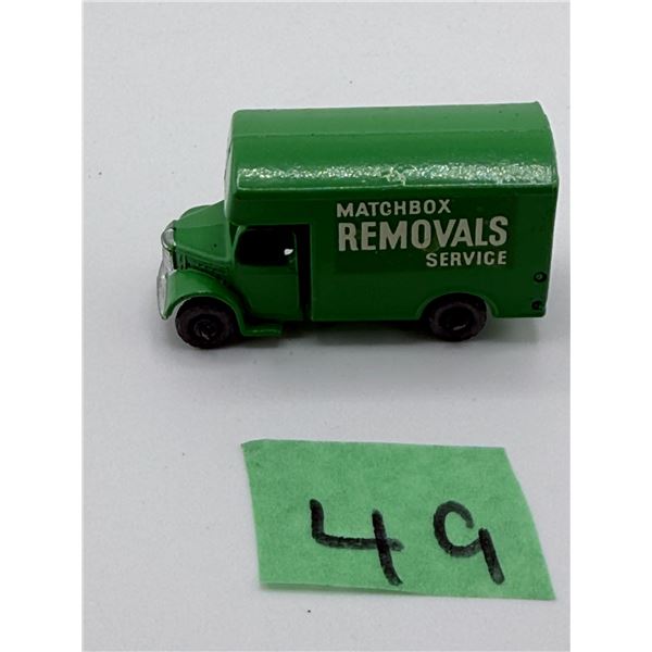 LESNEY/MATCHBOX NO. 42A BEDFORD REMOVALS VAN