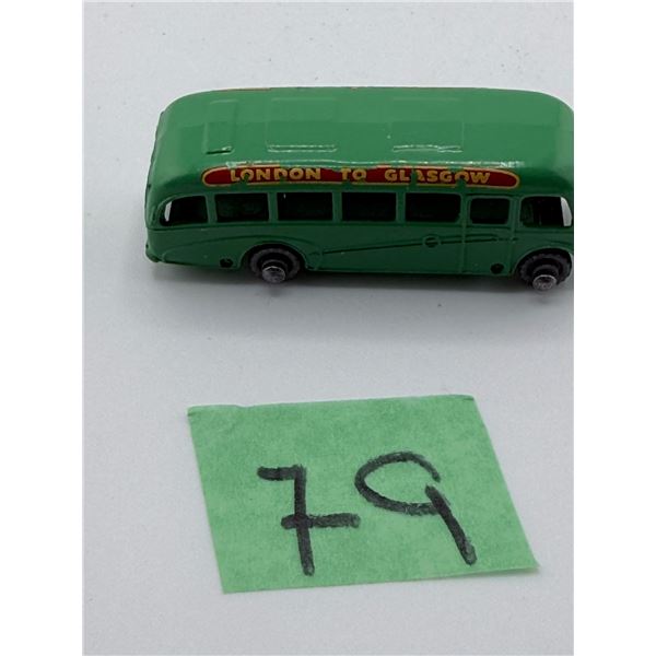 LESNEY/MATCHBOX NO. 21 BEDFORD DUPLE LUXURY COACH