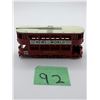 Image 1 : LESNEY/MATCHBOX NO. 3 LONDON TRAM – RED & CREAM – NEWS OF THE WORLD