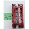 Image 5 : LESNEY/MATCHBOX NO. 3 LONDON TRAM – RED & CREAM – NEWS OF THE WORLD